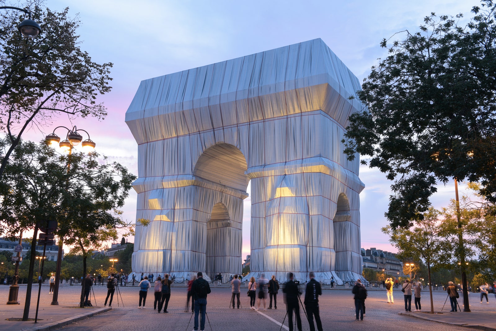 Триумфальная арка Париж архитектура