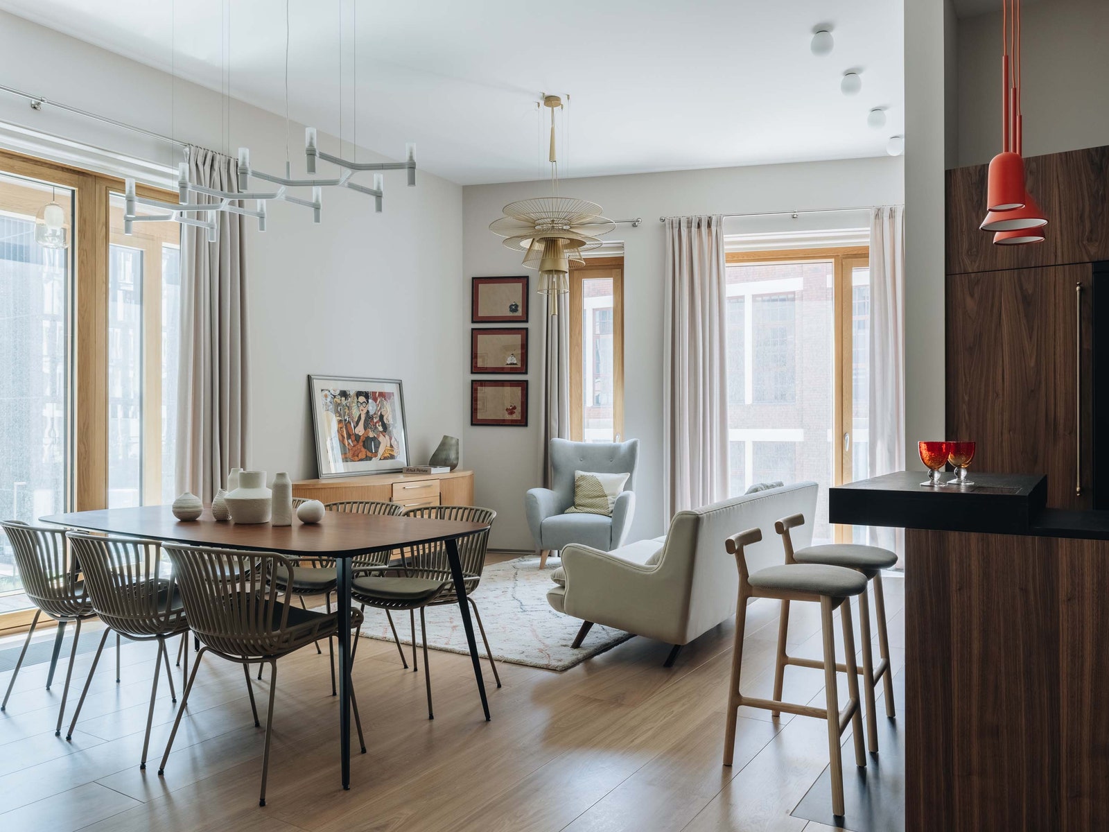 Квартира в “Садовых кварталах”, 100 м²