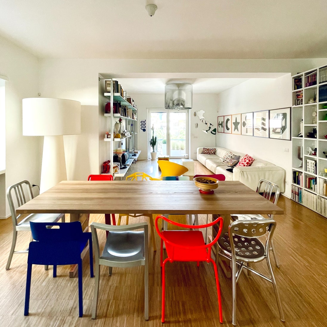 Квартира дизайнера Джулио Арагоны, 150 м²