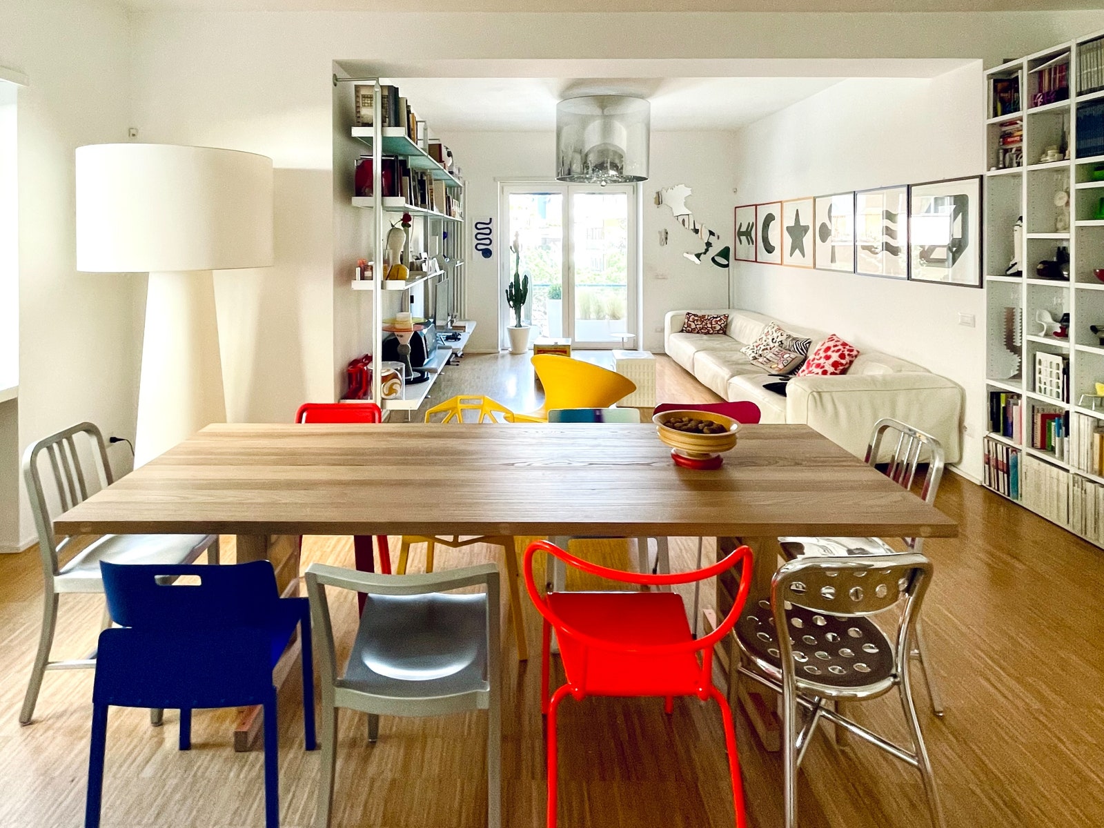 Квартира дизайнера Джулио Арагоны, 150 м²