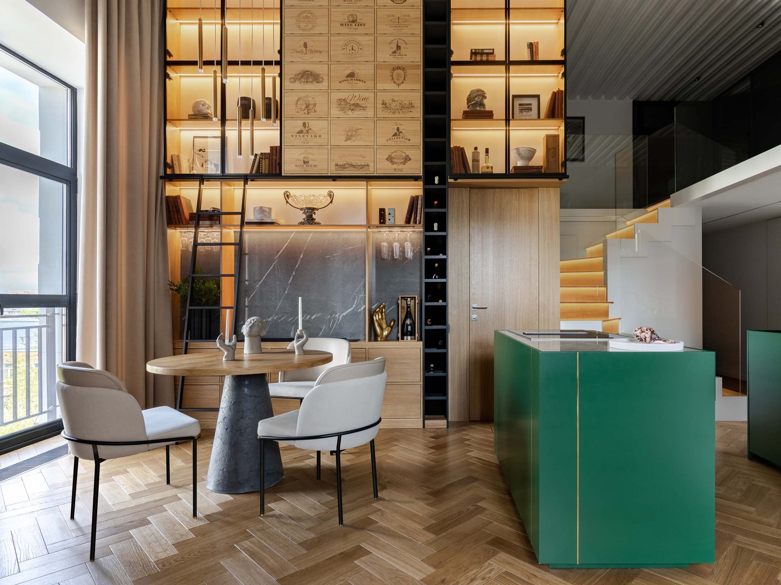Апартаменты в лофт-комплексе Kleinhouse, 114 м²