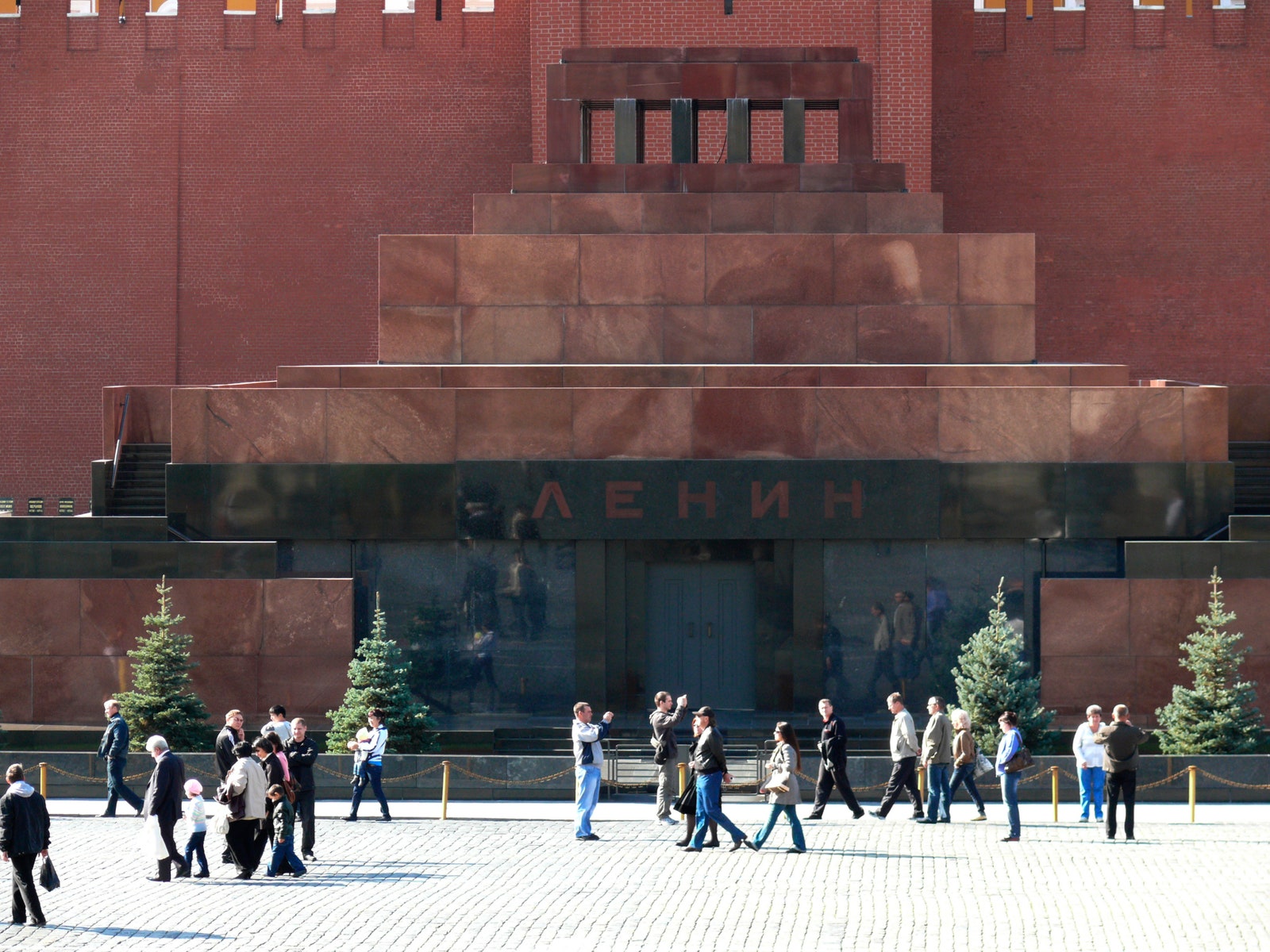Мавзолей Ленина по проекту Щусева