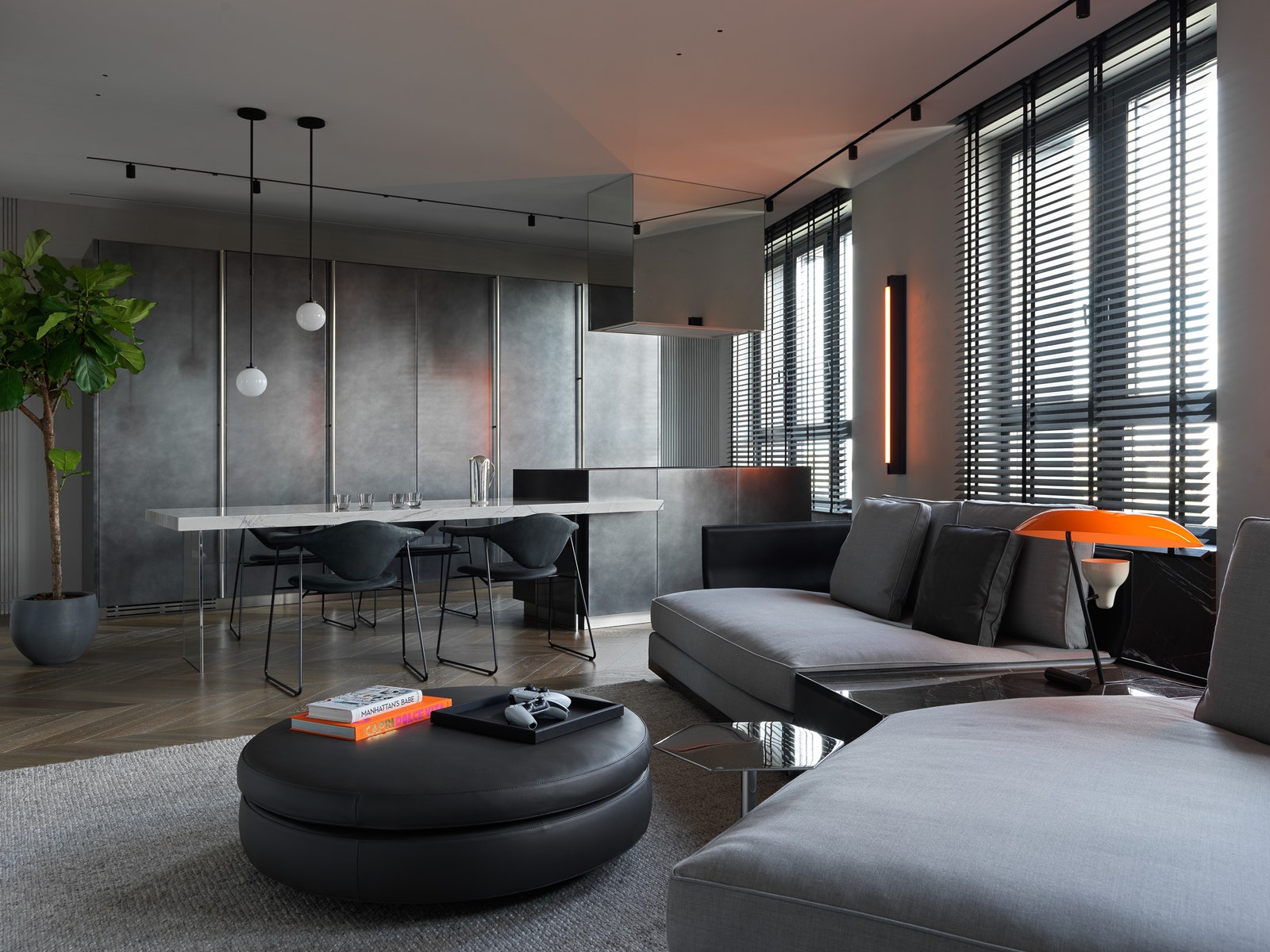Минималистичная квартира в Москве, 100 м²