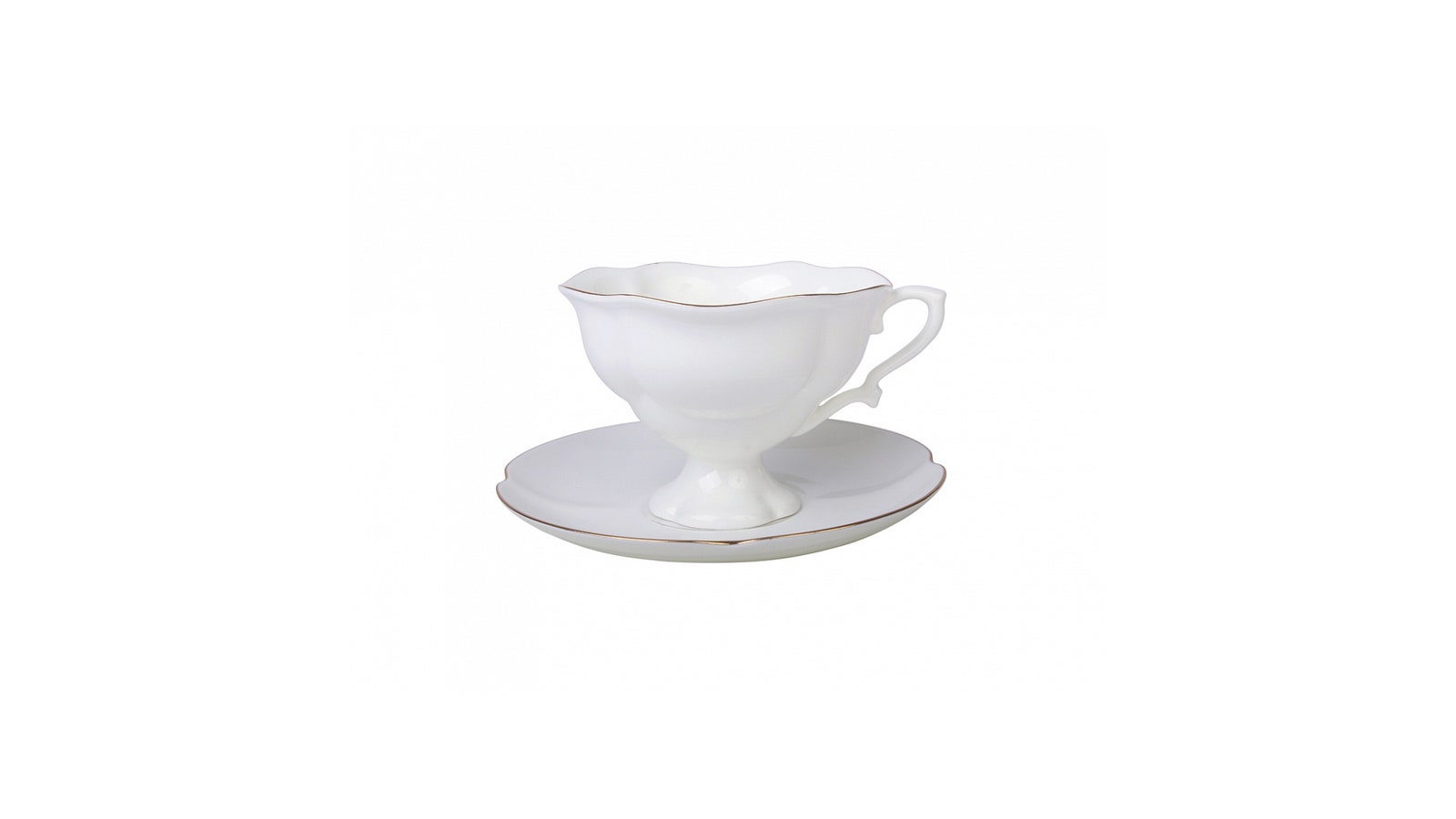 Фарфоровая чашка чайная с блюдцем ИФЗ 4750 руб.