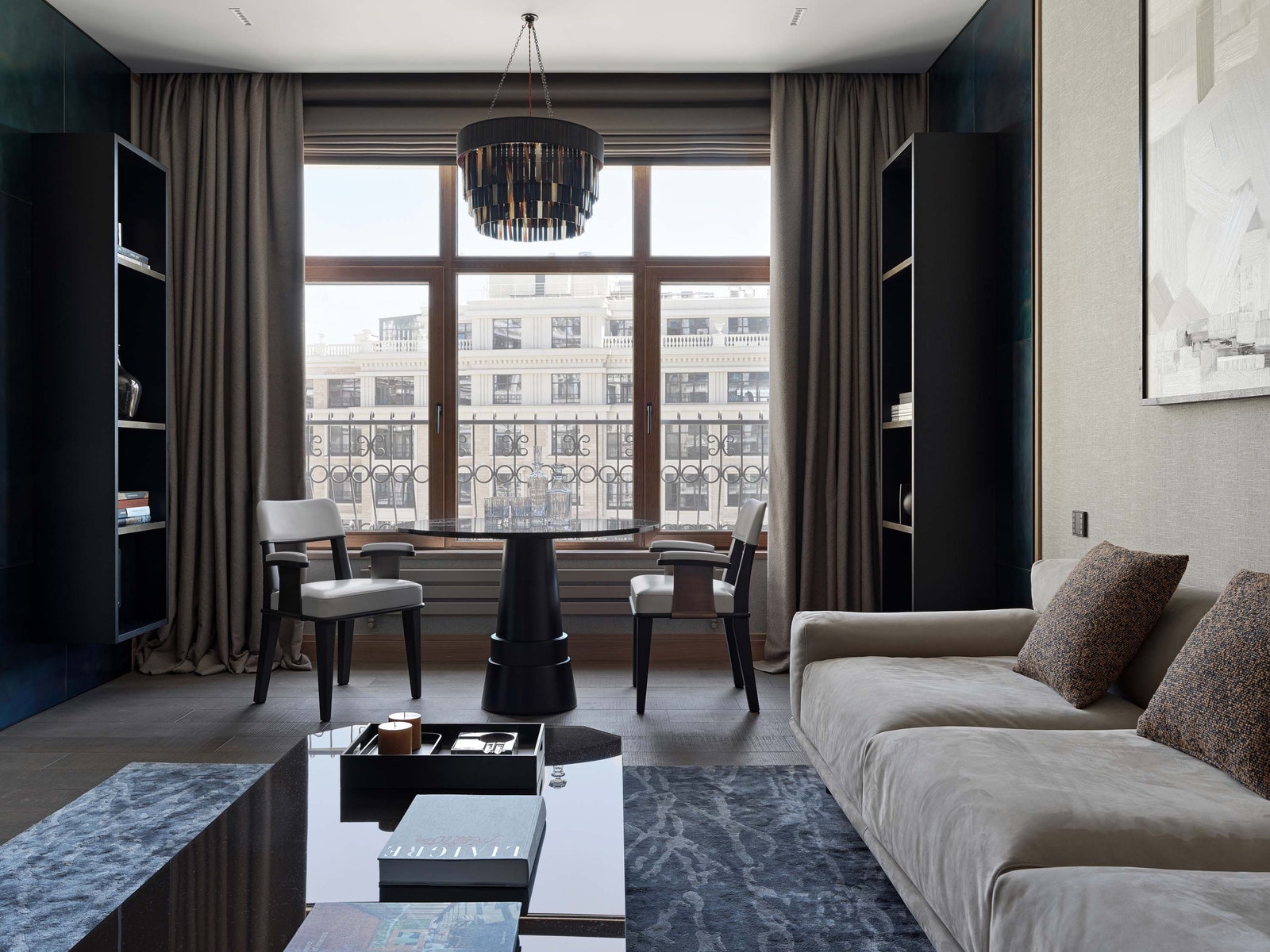Технологичная квартира в Москве, 80 м²