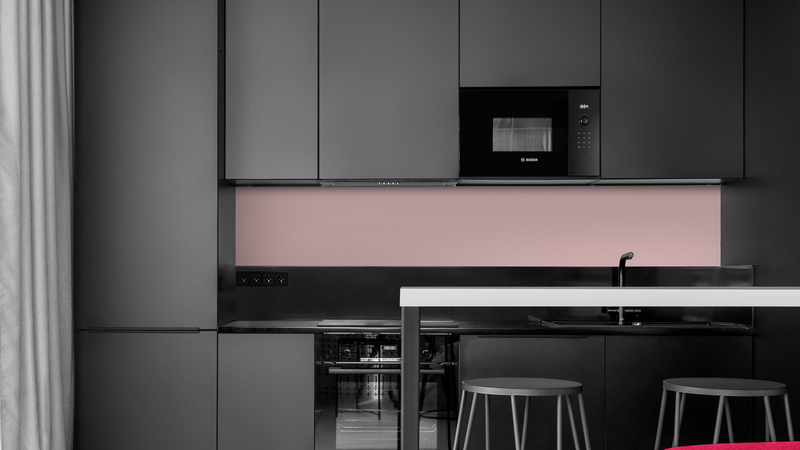 Как оформить черную кухню 11 дизайнерских примеров и кухонные принадлежности черного цвета