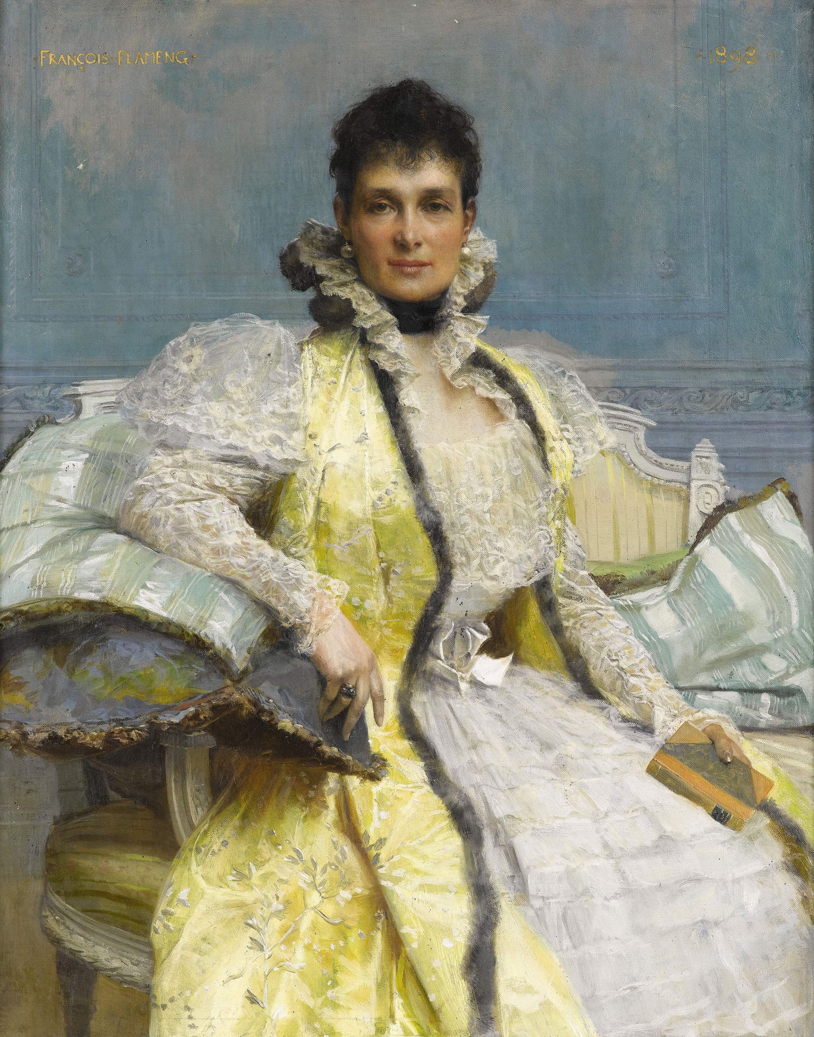 Франсуа Фламенг портрет великой княгини Марии Павловны.