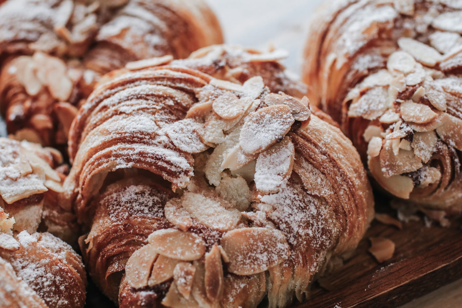 Croissant aux amandes.