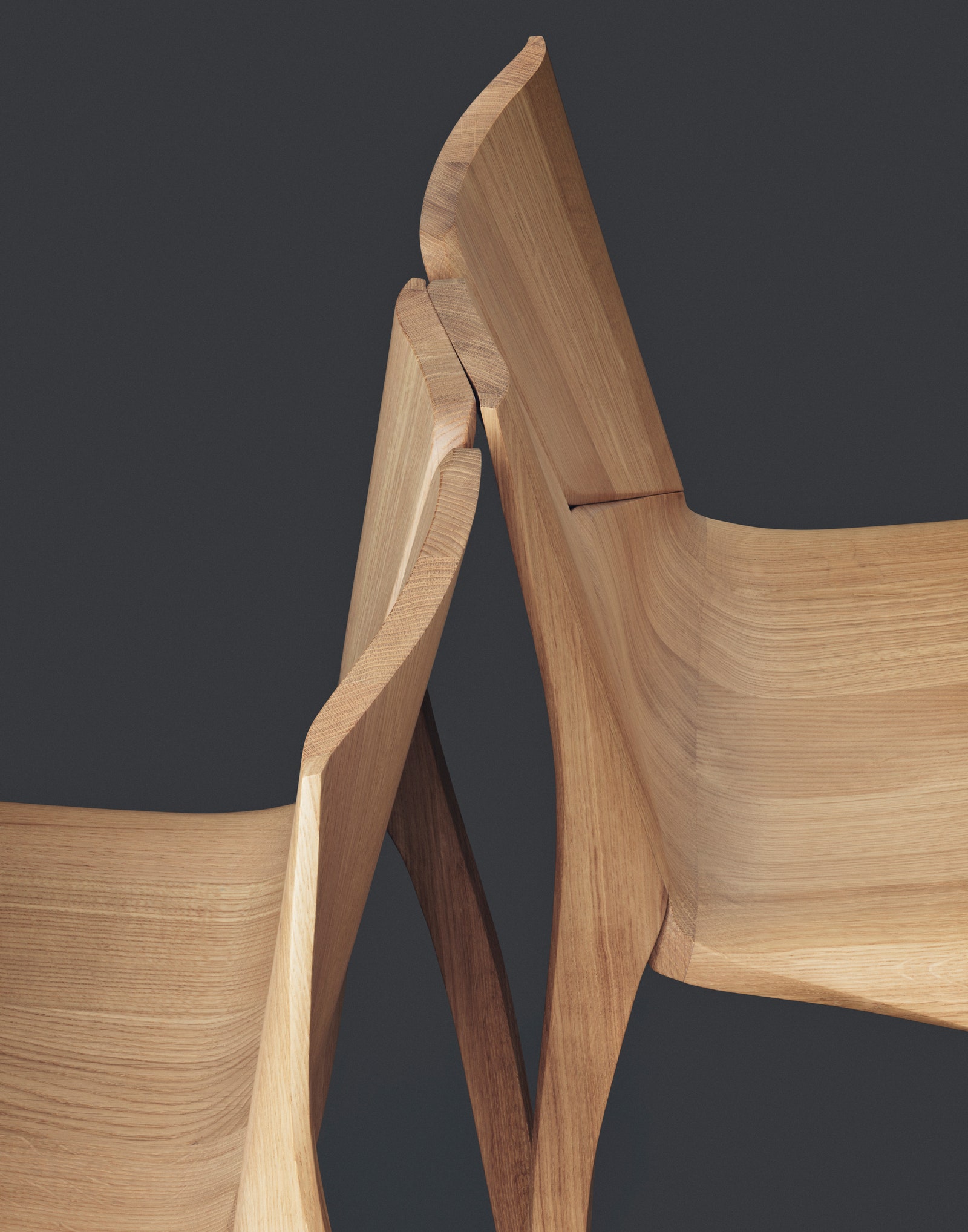 Деревянная мебель по дизайну Zaha Hadid Design
