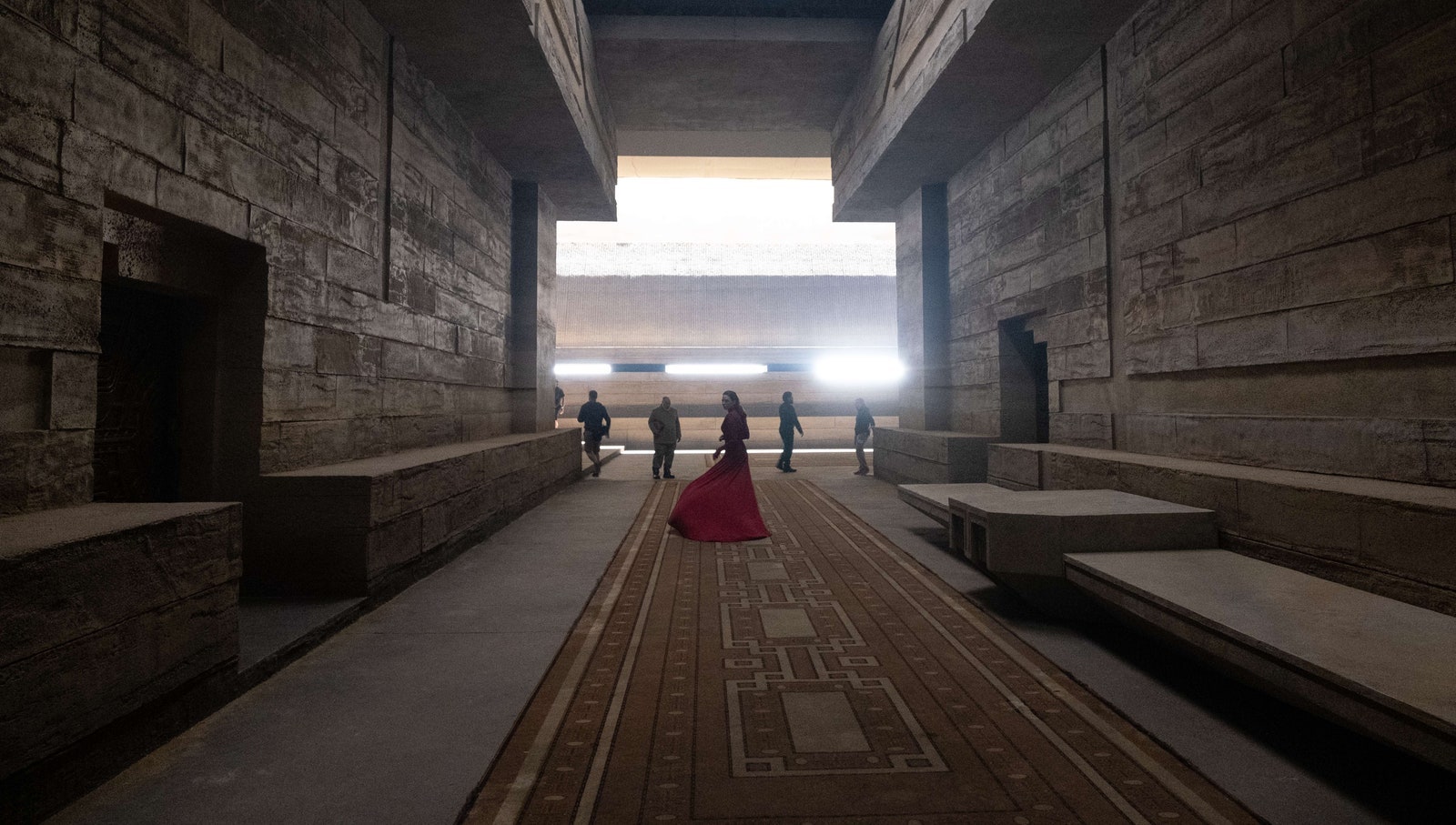 В мире “Дюны” дворец в Арракине   самое большое сооружение построенное человеком