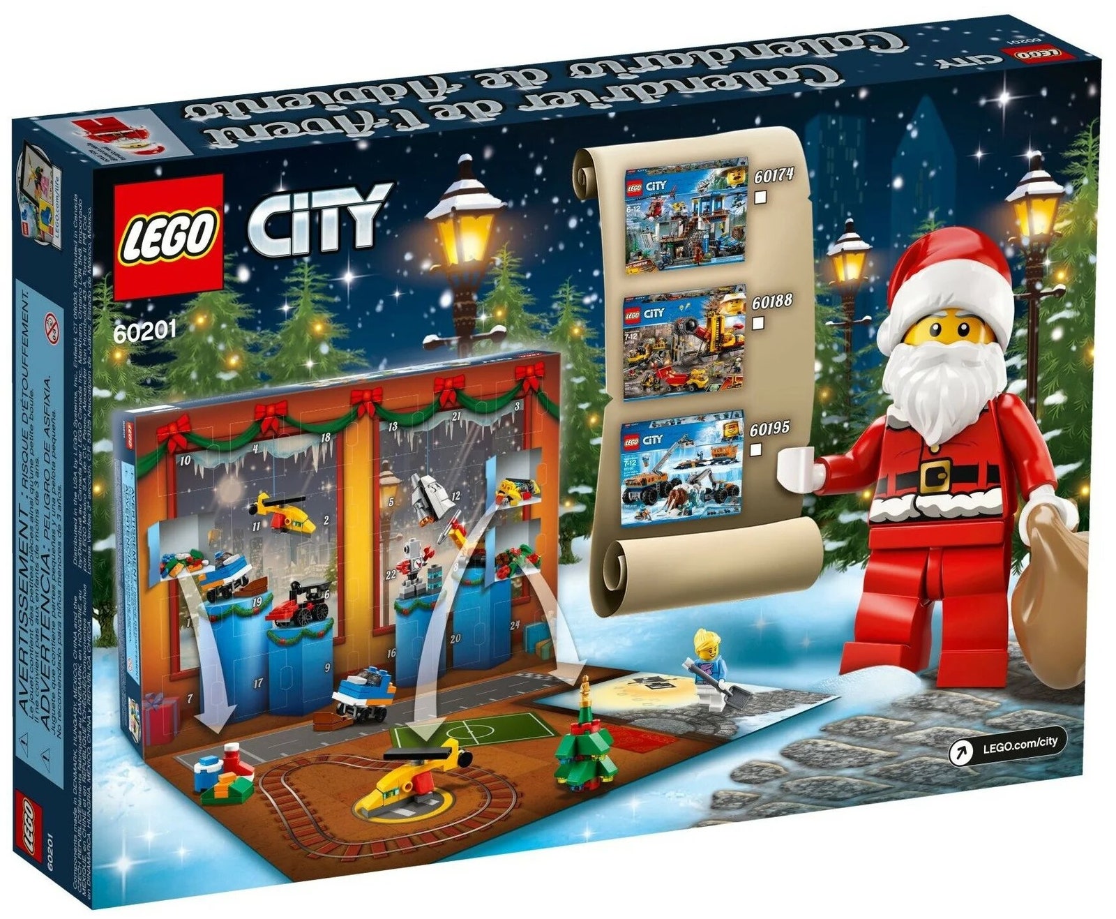 Адвенткалендарь LEGO City 60201 6588 руб.