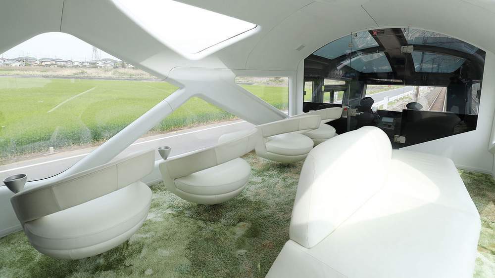 ShikiShima Japan Luxusreise Zug Travel Lounge Panoramawagen