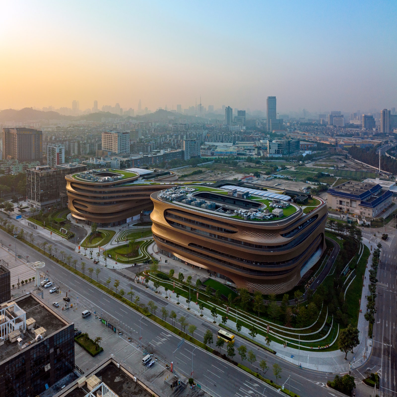 Новая штабквартира Infinitus China по проекту Zaha Hadid Architects