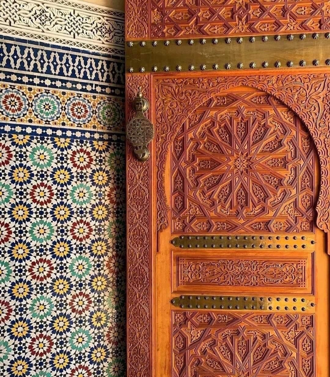 Дверь Марокко.