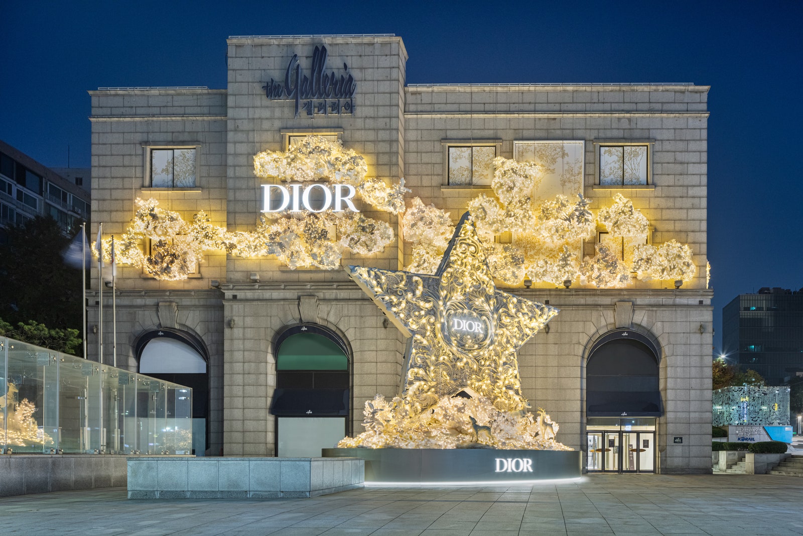 Бутик Dior в Сеуле.