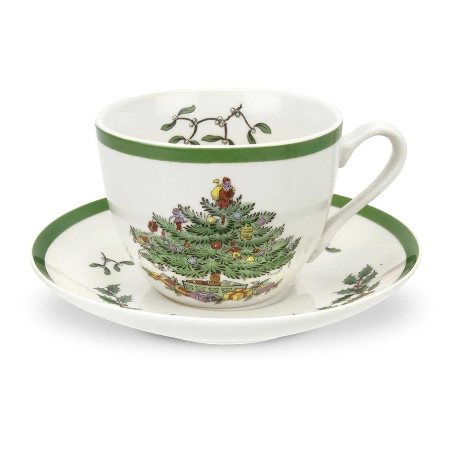 Чашка чайная с блюдцем Spode “Рождественская ель” 2 350 руб.