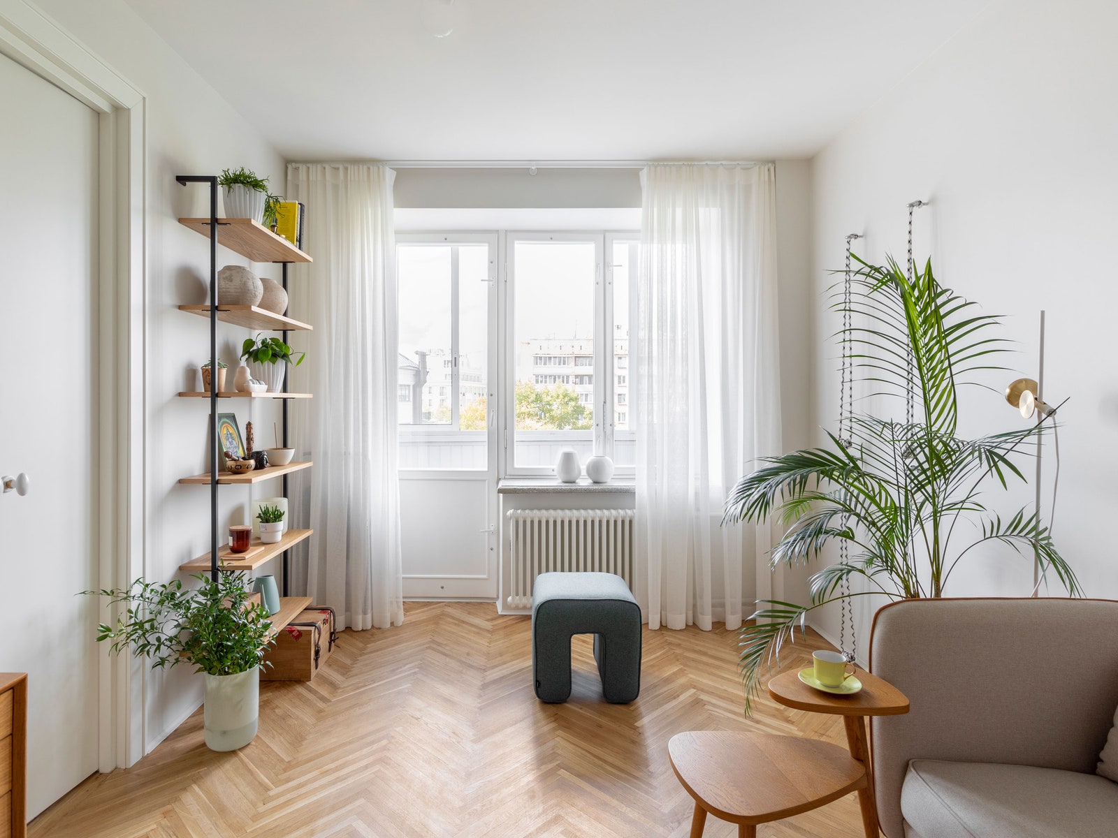 Квартира с местом для занятий йогой, 45 м²