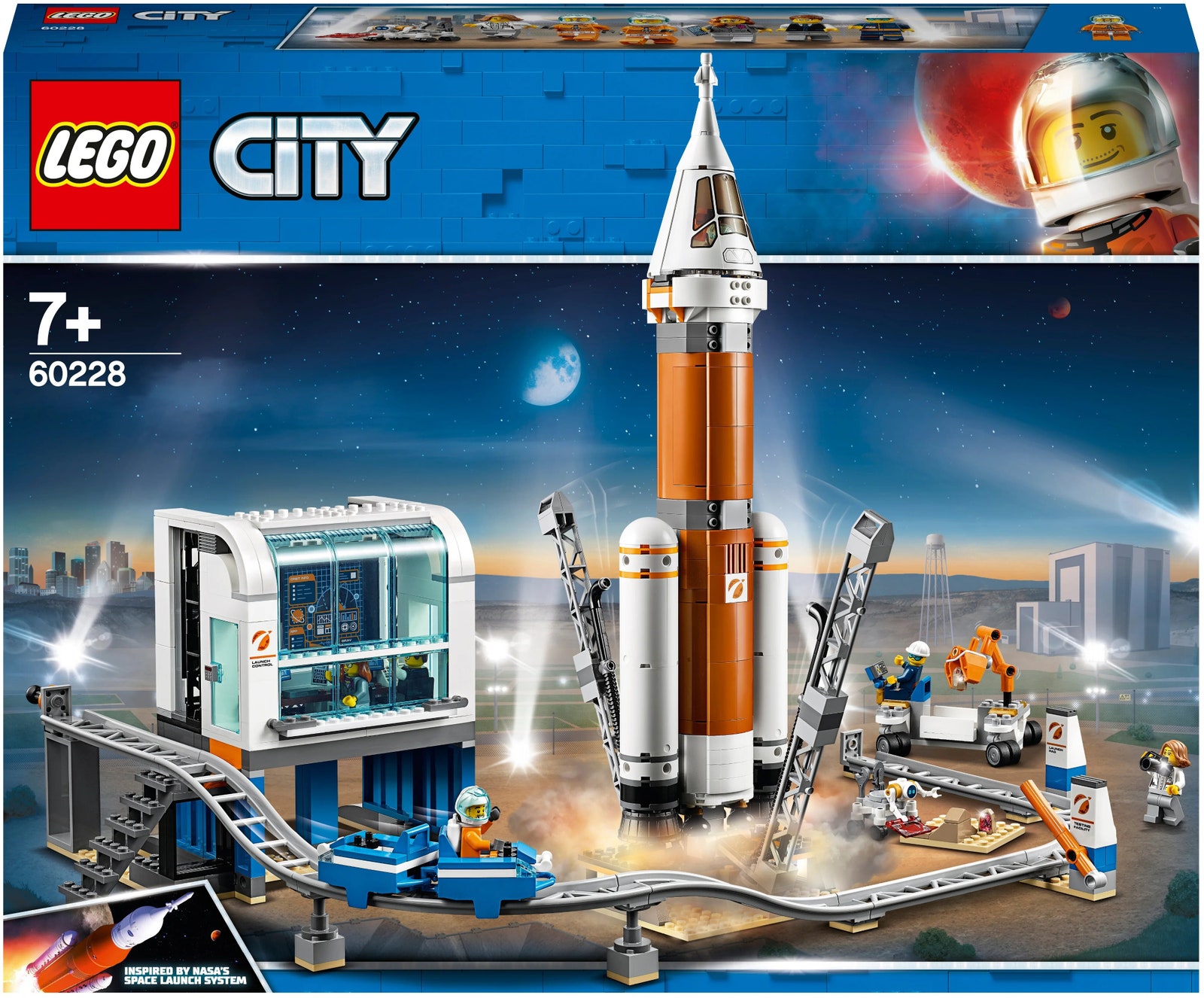 Конструктор LEGO City “Ракета для запуска в далекий космос и пульт управления запуском” 10 899 руб.
