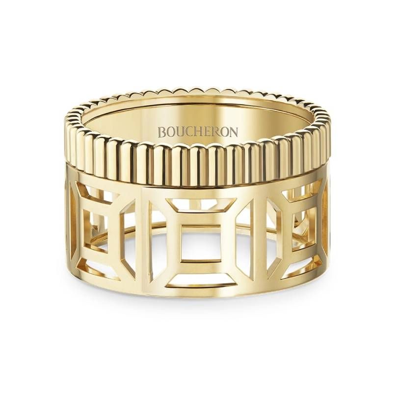 Ажурное кольцо Quatre Radiant Edition Boucheron цена по запросу.