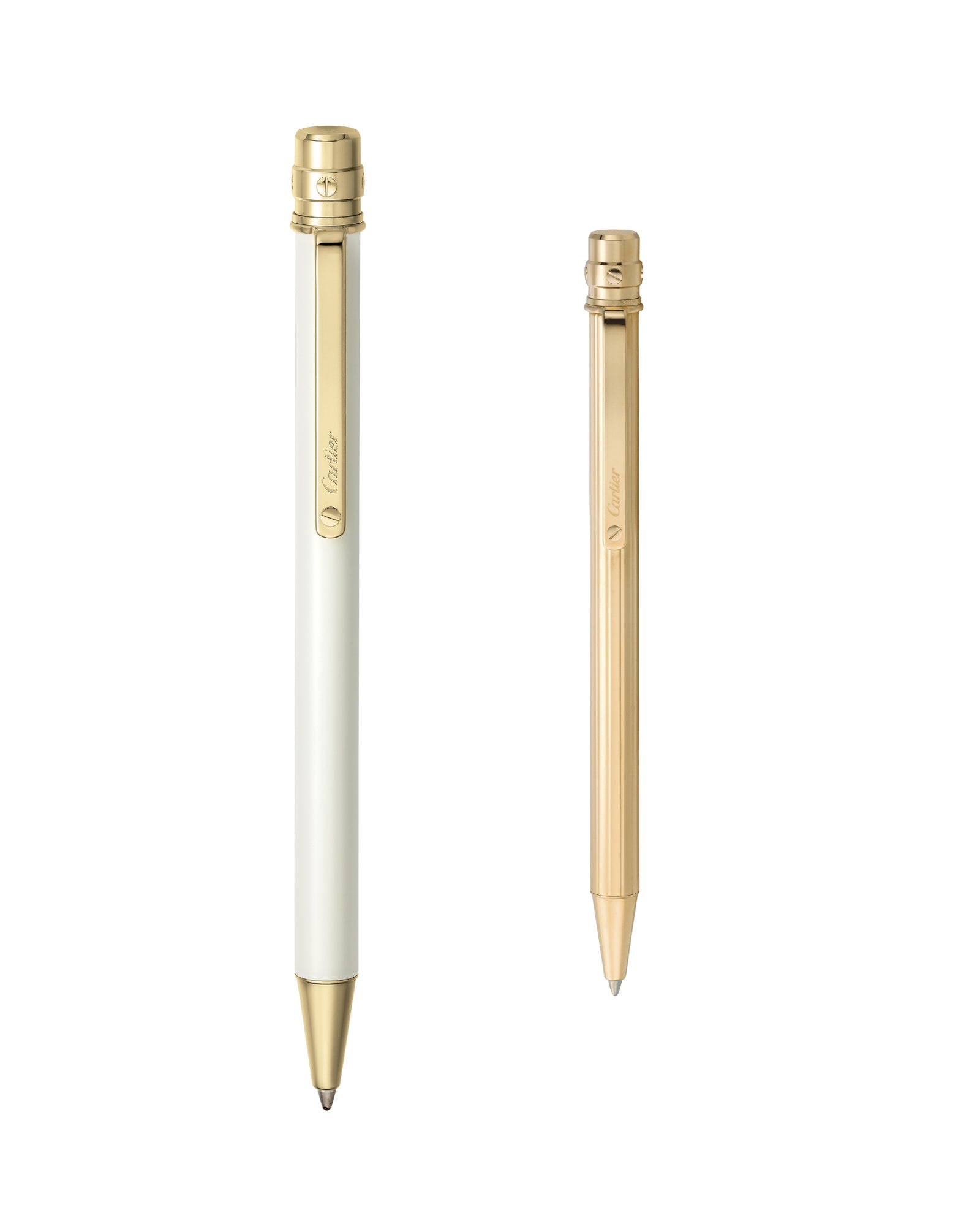 Шариковые ручки Santos de Cartier.