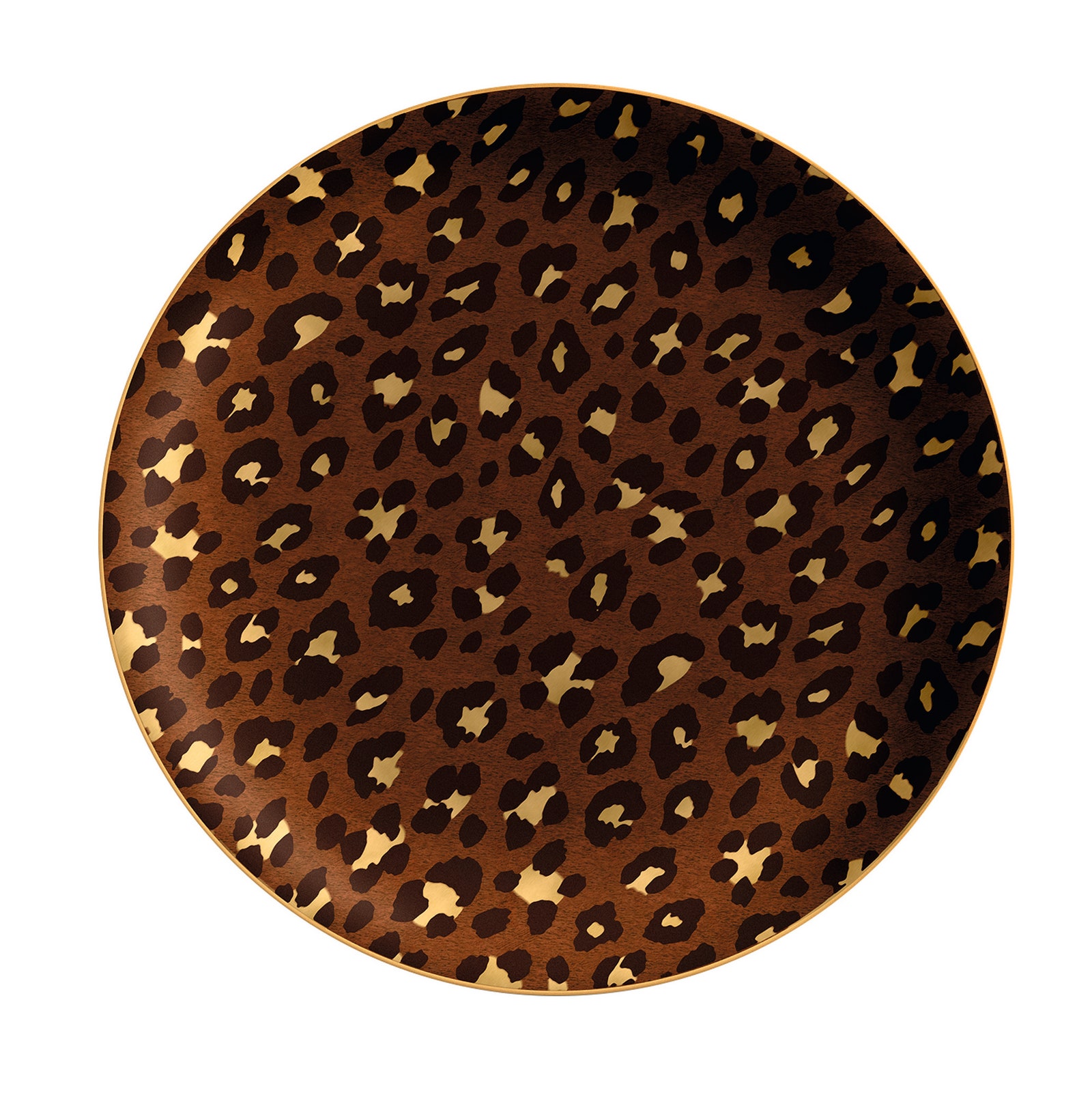 Фарфоровая тарелка из коллекции Leopard LObjet.