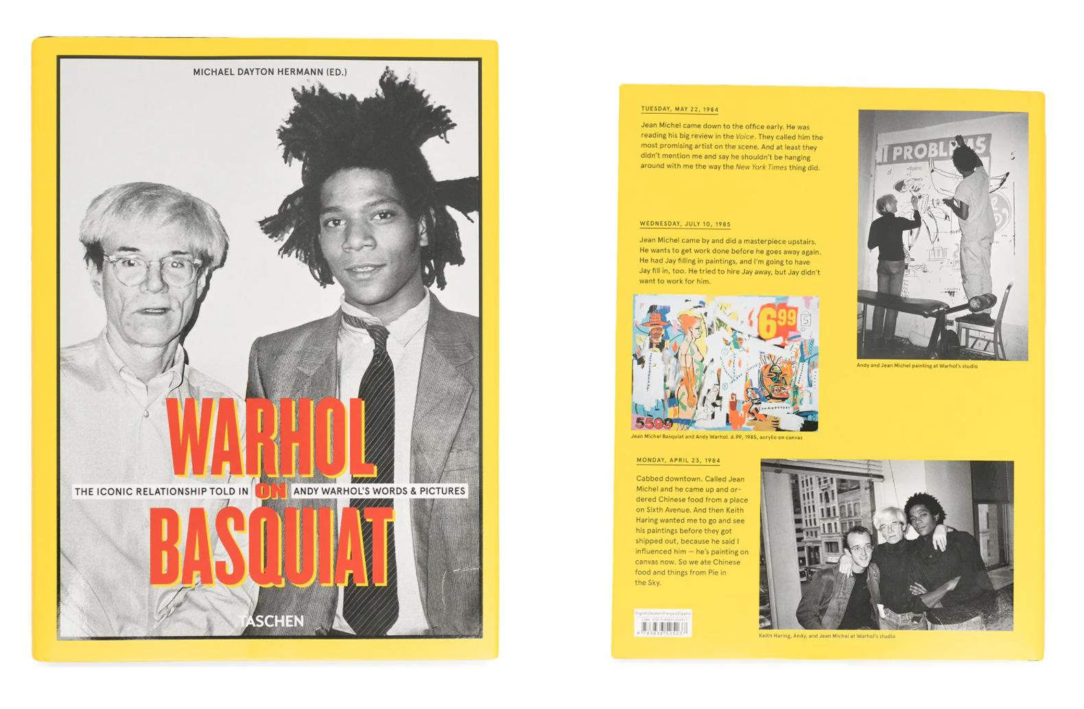 Книга Warhol on Basquat Taschen 6134 руб.