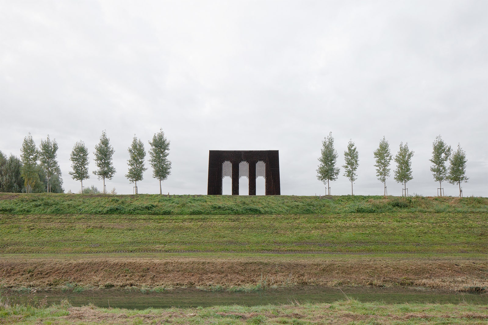 Памятник Голландской водной линии в Утрехте