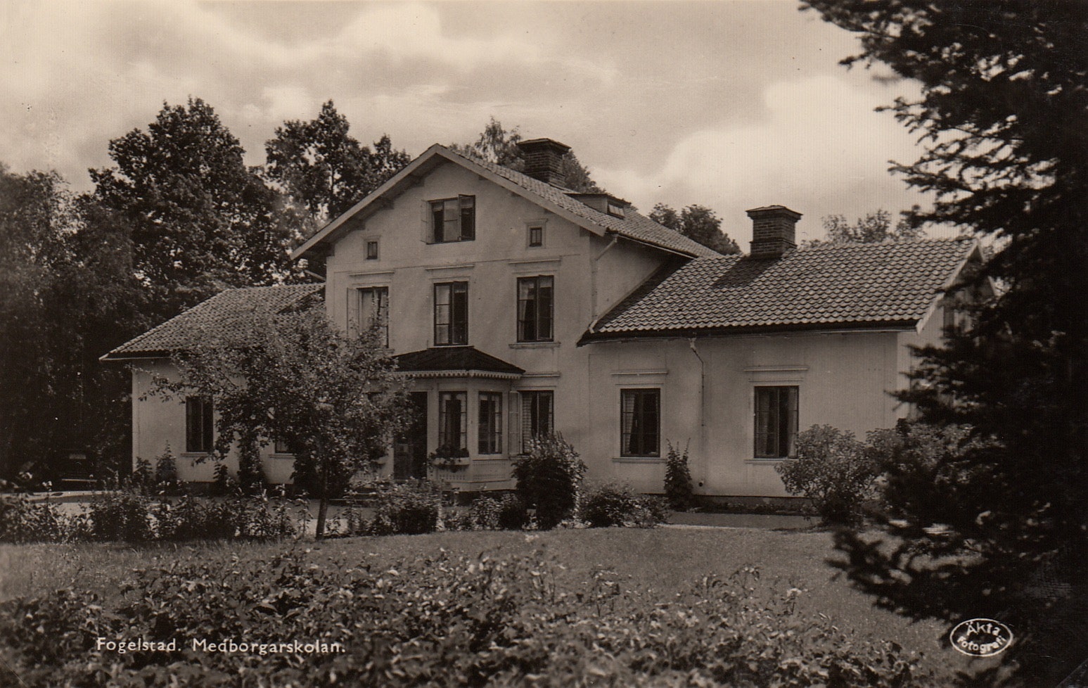 Школа Фогельстад ок. 1930х фотография.