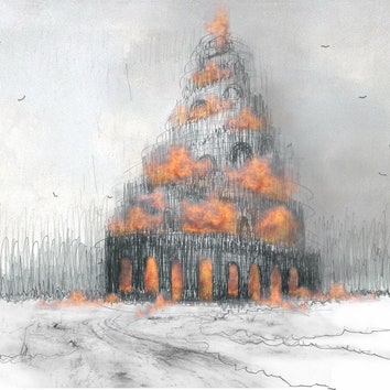 На Масленице в Николе-Ленивце сожгут арт-объект “Вавилонская башня”