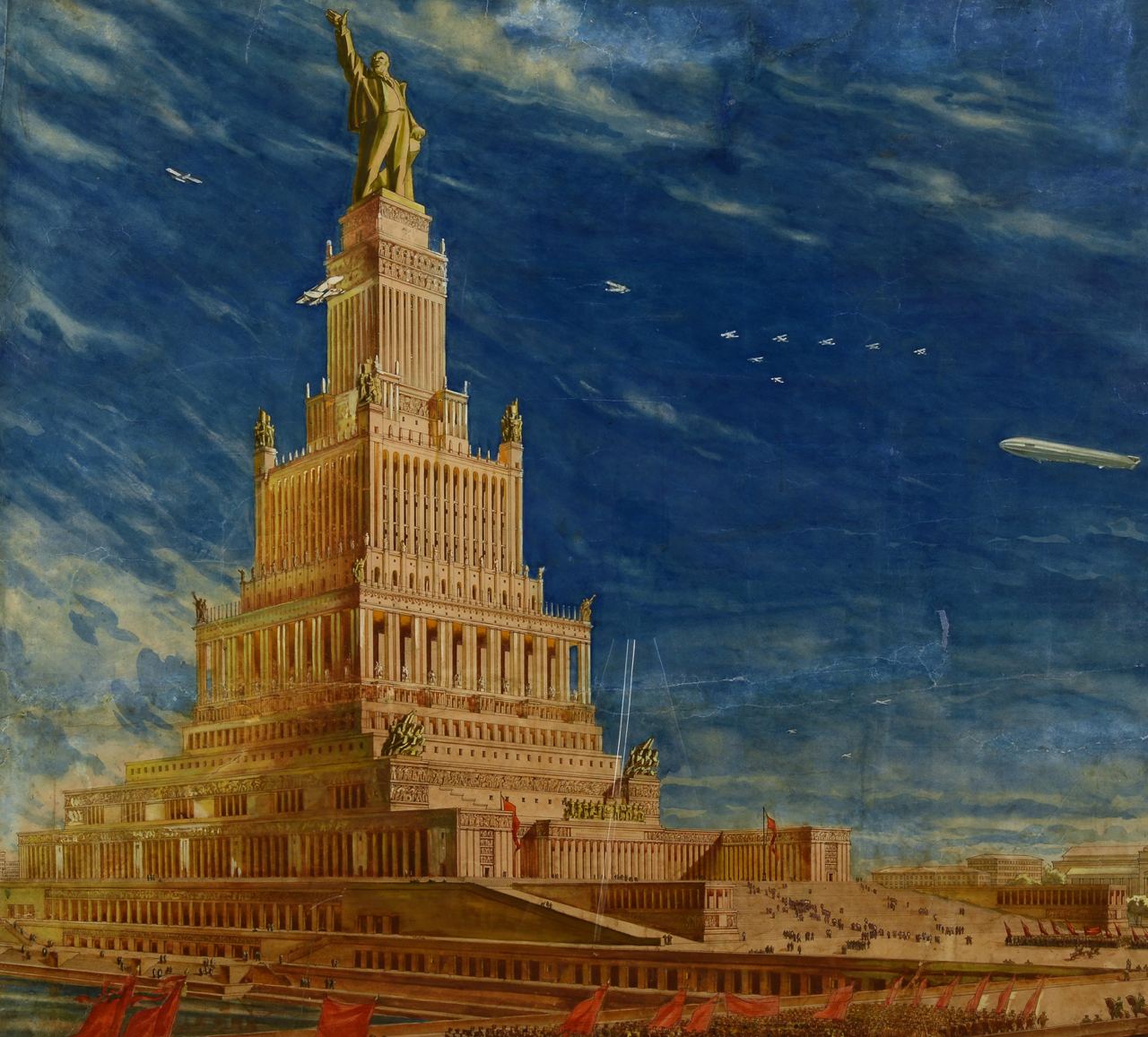 5 проектов советского времени которые должны были радикально изменить Москву