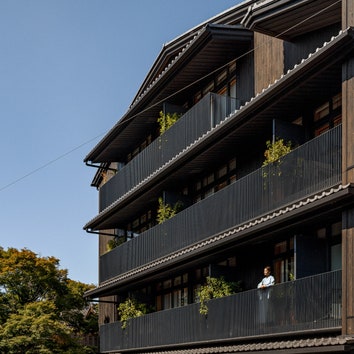 Отель по проекту Тадао Андо в Киото