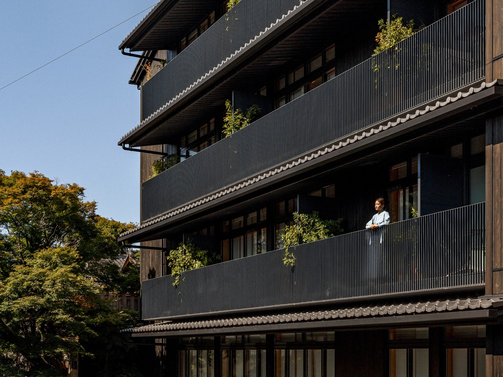 Отель по проекту Тадао Андо в Киото